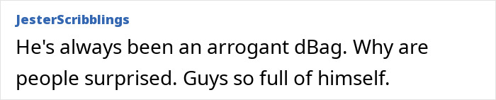 Comment thread criticizing Timoth&eacute;e Chalamet, reflecting backlash over his opera and ballet remarks online.