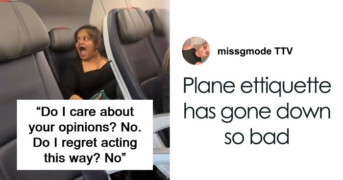Woman Loses It After Getting Kicked Off Plane For Watching Videos Without Headphones