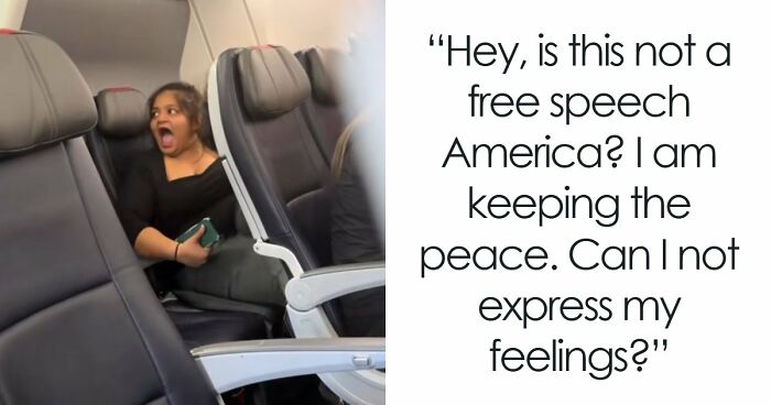 Woman Loses It After Getting Kicked Off Plane For Watching Videos Without Headphones