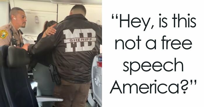 Woman Loses It After Getting Kicked Off Plane For Watching Videos Without Headphones