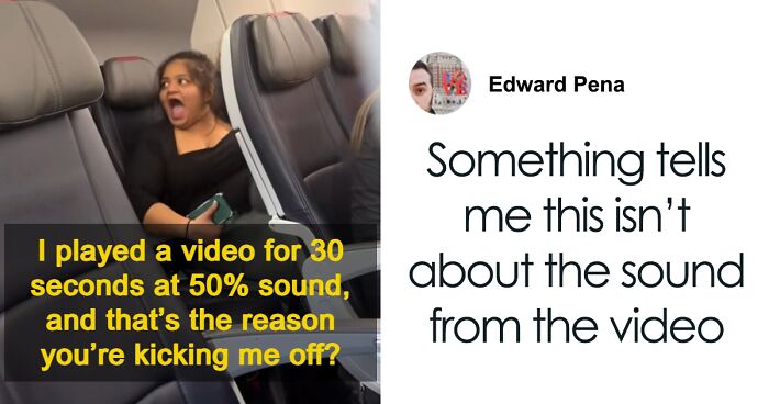 Woman Loses It After Getting Kicked Off Plane For Watching Videos Without Headphones