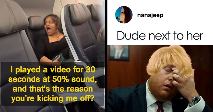 Woman Loses It After Getting Kicked Off Plane For Watching Videos Without Headphones
