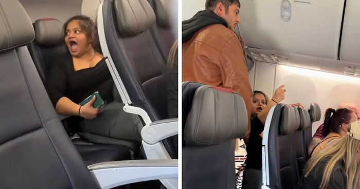 Woman Loses It After Getting Kicked Off Plane For Watching Videos Without Headphones