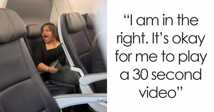 Woman Loses It After Getting Kicked Off Plane For Watching Videos Without Headphones