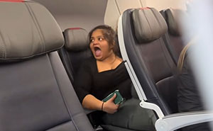 Woman’s Plane Trip Cut Short After She Can’t Handle Being Told To Use Headphones