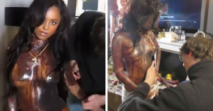 “Bianca Censori’s Disciple”: Tyla’s Bizarre Adhesive Top For Paris Fashion Week Sparks Wild Reactions