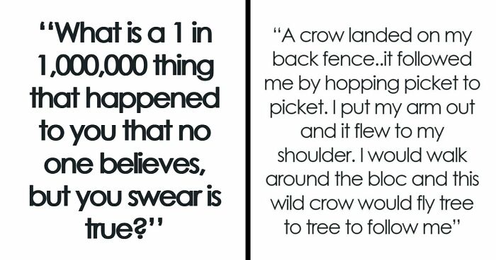 35 Unbelievable Strokes Of Fate That Happened To These People