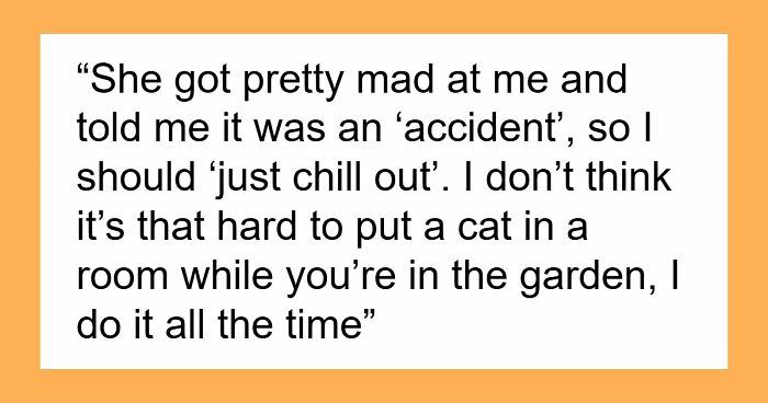 Lady Ends Up Homeless When Sis Kicks Her Fam Out After They Endanger Her Feline Friend