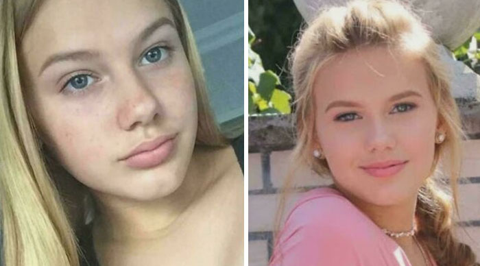 Side-by-side portraits of two young women with blonde hair, related to unsettling mysteries that continue to fascinate and disturb.