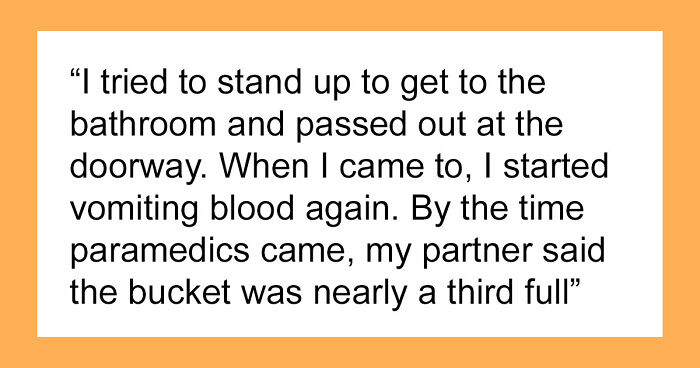 Guy Coughs Up Blood 4 Days After A Car Accident, Warns Others To Take Crashes More Seriously