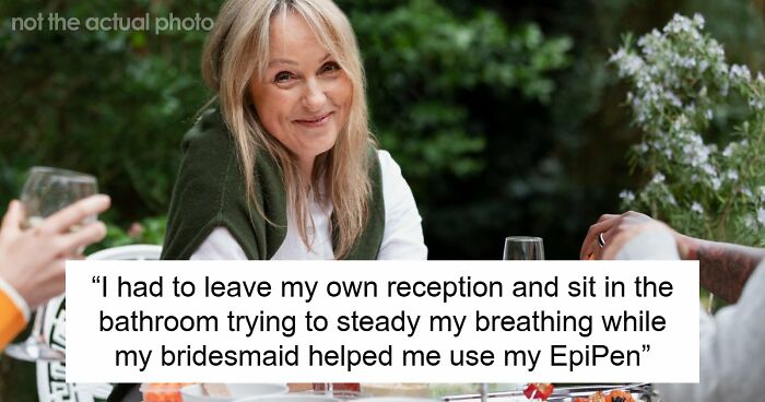 Bride Has Allergic Reaction At Her Wedding Reception After Sly MIL Makes Dish With Nuts In It