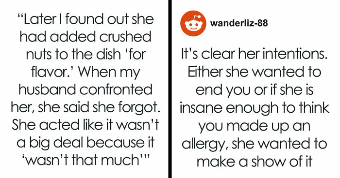 MIL Puts Anaphylaxis On Wedding Menu, Adds Nuts To A “Special Dish” Despite Bride’s Severe Allergy