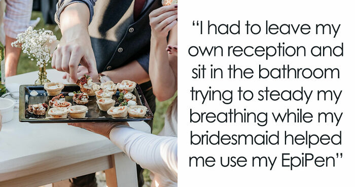 Bride’s Wedding Night Ends With EpiPen And Drama After MIL Puts Nuts In Dish Despite Her Allergy