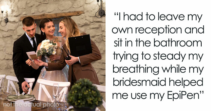 Bride Has Allergic Reaction At Her Wedding Reception After Sly MIL Makes Dish With Nuts In It