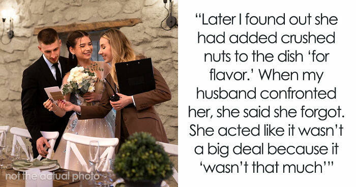 Bride Has Allergic Reaction At Her Wedding Reception After Sly MIL Makes Dish With Nuts In It