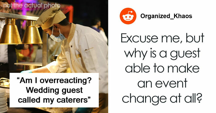“I Was Floored”: Bride Shocked After Guests Reaches Out To Wedding Caterers Behind Her Back