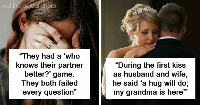 81 Wedding Moments In Which People Realized That The Marriage Wasn’t Going To Last Long