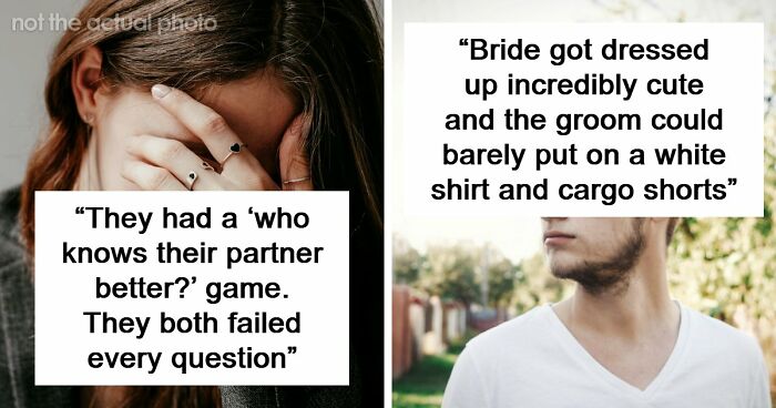 81 Things That Happened At A Wedding That Screamed “They’re Not Going To Last Long”