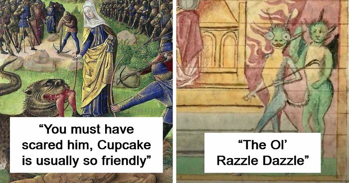 77 Cool And Bizarre Creatures Modern People Noticed In Medieval Art