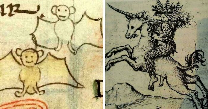 77 Cool And Bizarre Creatures Modern People Noticed In Medieval Art