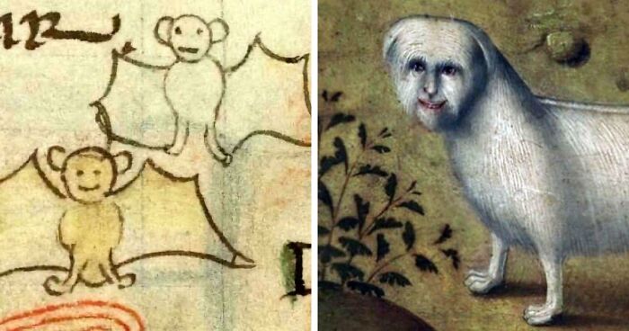 77 Cool And Bizarre Creatures Modern People Noticed In Medieval Art