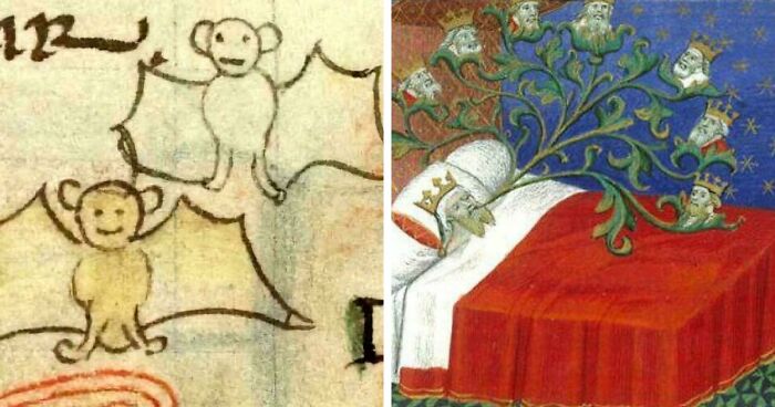 77 Cool And Bizarre Creatures Modern People Noticed In Medieval Art