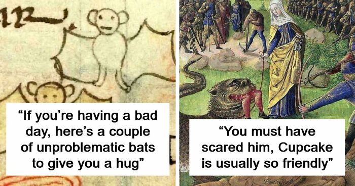 77 Cool And Bizarre Creatures Modern People Noticed In Medieval Art