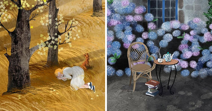 40 Whimsical Illustrations By Martina Heiduczek That Prove Magic Is Hiding In Plain Sight