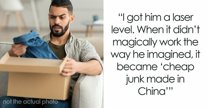 Man Always Finds Something Wrong With Wife’s Gifts, Is Upset She Doesn’t Want To Gift Him Anything Anymore