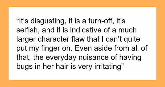 Wife Refuses To Treat Her Lice For Months, His Drastic “No Whoopee” Ultimatum Finally Works