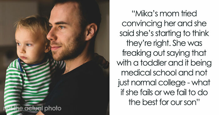 Wife Accepted To Med School, Controlling Parents Try To Steal Their Toddler And Kick Them Out