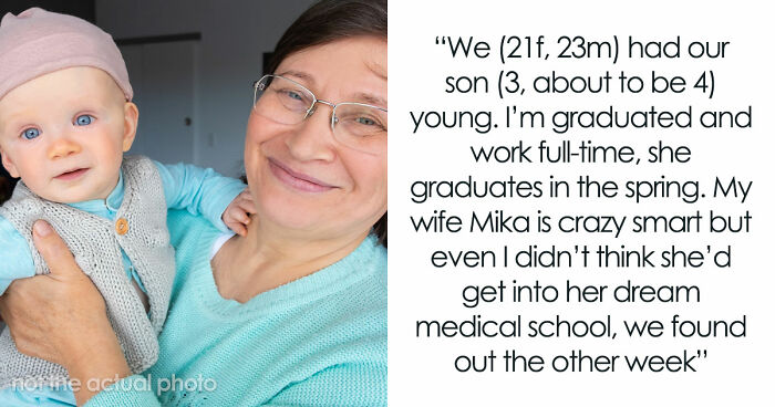 Wife Accepted To Med School, Controlling Parents Try To Steal Their Toddler And Kick Them Out