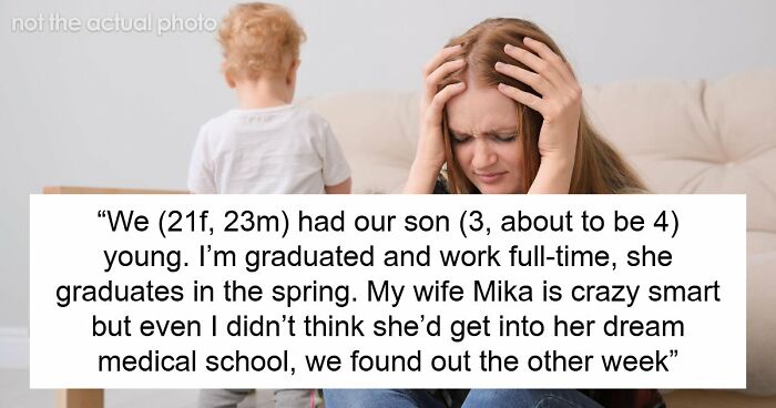 Wife Accepted To Med School, Controlling Parents Try To Steal Their Toddler And Kick Them Out