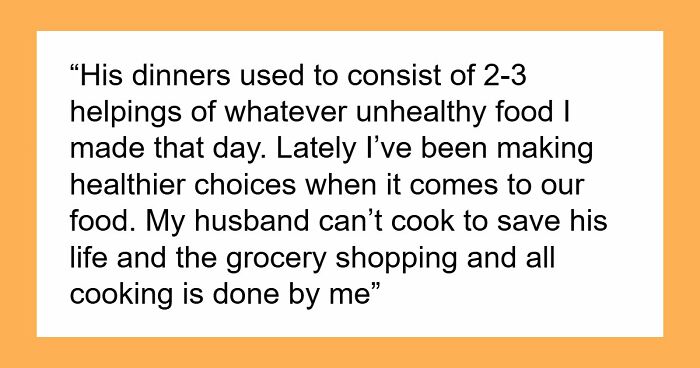 41YO Man-Child Demands Junk-Food Diet, Furious Wife Serves Him A Brutal Reality Check
