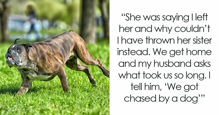 Man Furious At Wife For Tossing 5YO Daughter Over A Fence While Dog Was Charging After Her