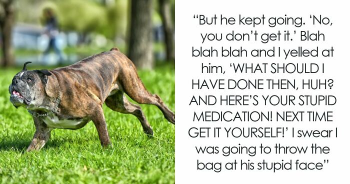 Man Furious At Wife For Tossing 5YO Daughter Over A Fence While Dog Was Charging After Her