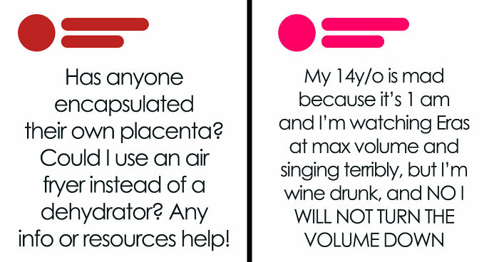 Mom Groups Are A Wild Place On The Internet And Here Are 61 Of Their Most Unhinged Posts (New Pics)