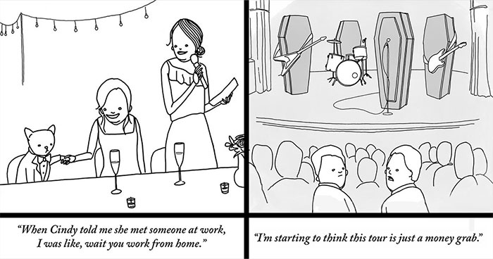 These 31 New One-Panel Comics By Rich North Pack A Lot Of Humor Into One Frame