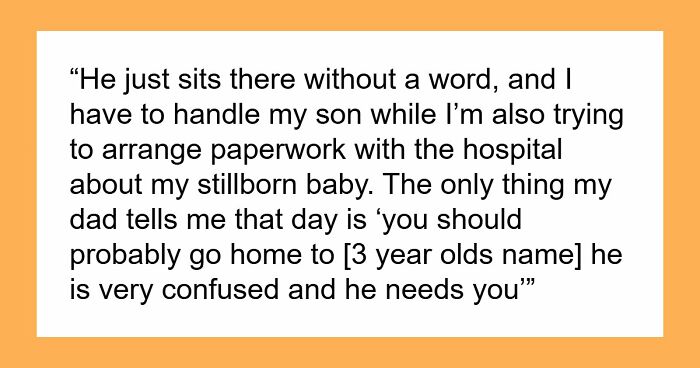 Dad Sits Like A Zombie As His Daughter Grieves, Then Blames Her For Not Asking Why He Was Sad