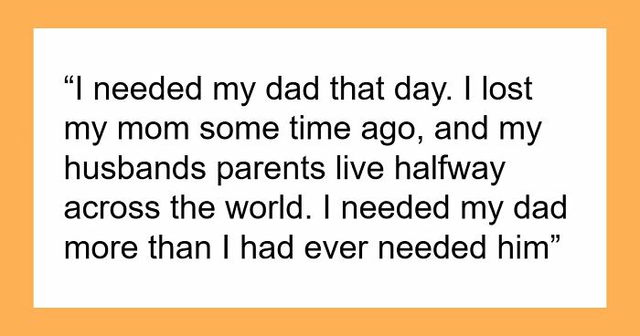 Dad Sits Like A Zombie As His Daughter Grieves, Then Blames Her For Not Asking Why He Was Sad