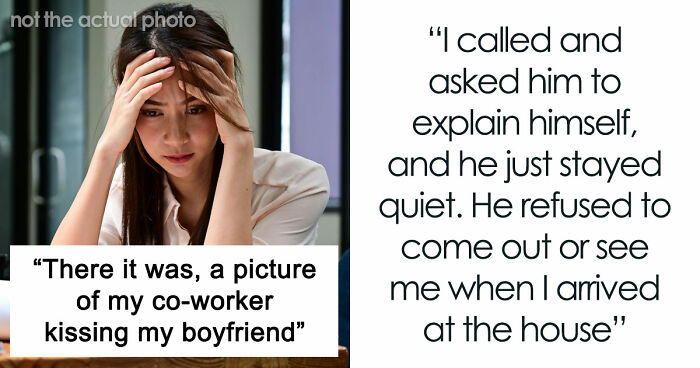 Woman Congratulates Boyfriend And His Pregnant Mistress In Front Of All Coworkers