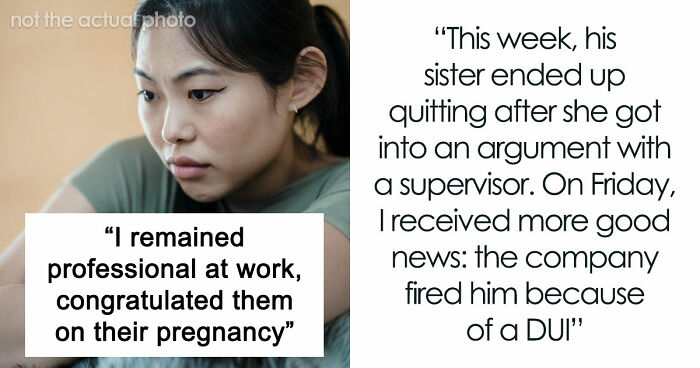 Woman Congratulates Boyfriend And His Pregnant Mistress In Front Of All Coworkers