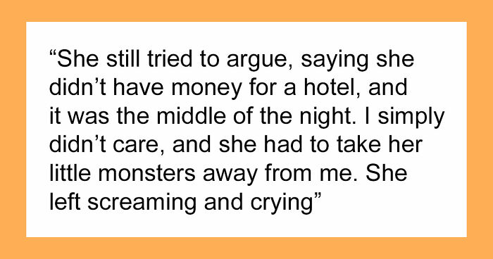 Woman Kicks Sister And Her “Monster” Kids Out In The Middle Of The Night, Bans Them From Visiting