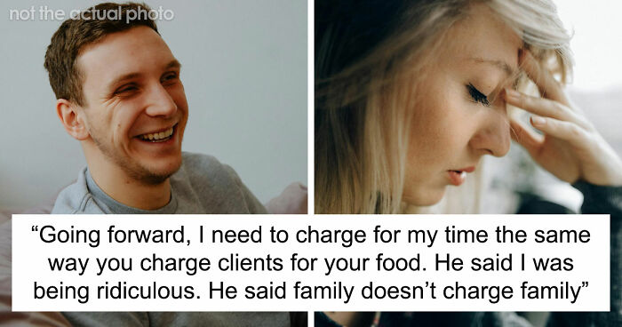 Guy Regrets Dissing Sister’s Whole Career After She Invoices Him For All Her Free Work