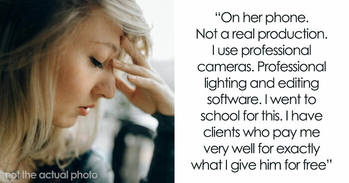 Guy Regrets Dissing Sister’s Whole Career After She Invoices Him For All Her Free Work