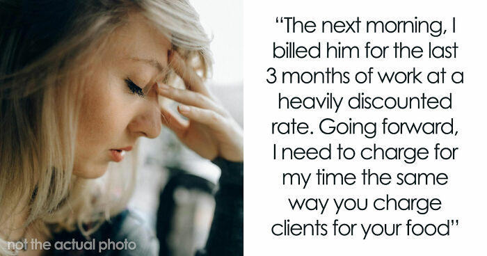 Guy Regrets Dissing Sister’s Whole Career After She Invoices Him For All Her Free Work