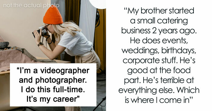 Guy Regrets Dissing Sister’s Whole Career After She Invoices Him For All Her Free Work