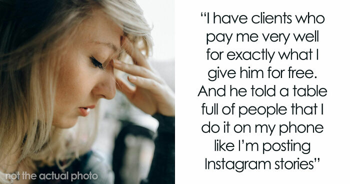 Guy Regrets Dissing Sister’s Whole Career After She Invoices Him For All Her Free Work