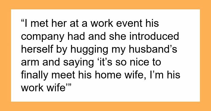 “So Nice To Finally Meet His Home Wife, I’m His Work Wife”: Pick-Me Is Put Into Place, Finds A New Target