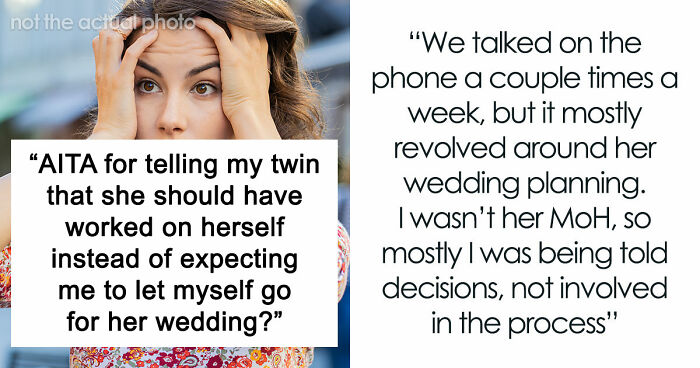 Bride Throws A Drunken Fit At Her Wedding, Claims Her Twin Sister Tried To Upstage Her By Losing Weight